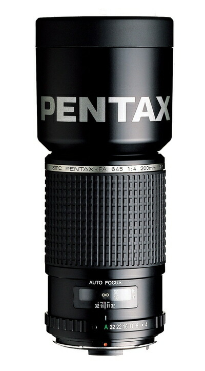 【中古】 Pentax smc FA 645 200粍 F4 (IF) 水晶体 黒いこと。