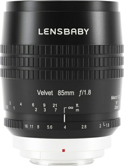 【中古】 Lensbaby ソフトレンズ Velvet 85 85mm F1.8 ソニーαE用 フルサイズ対応