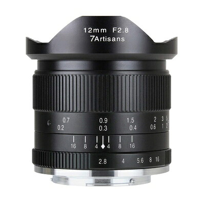 【中古】 七工匠 7artisans 1228FXB 12mm F2.8 Xマウント 富士フイルムX レンズ｜ベアホームズ