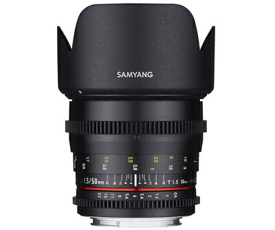 【中古】 SAMYANG 動画用単焦点標準レンズ VDSLR 50mm T1.5 キヤノン EF用 フルサイズ対応|ベアホームズ