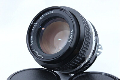 【中古】 Nikon MFレンズ Ai 50mm F1.4