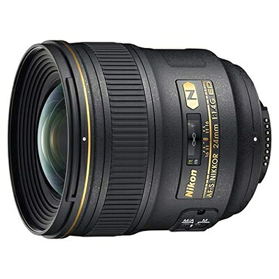 【中古】 Nikon 単焦点レンズ AF-S NIKKOR 24mm f/1.4G ED フルサイズ対応｜ベアホームズ