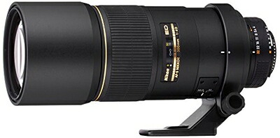 【中古】 Nikon 単興味の中心水晶体 Ai AF-S Nikkor 300粍 f/4D IF-ED 黒いこと フルサイズ相応う