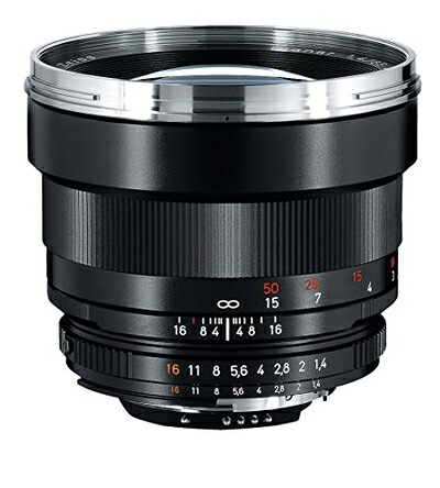 【中古】 Carl Zeiss PLANAR T*1.4/85粍 黒いこと ZF.2 (ニコン中央処理装置内蔵マウント相応う)PLANART1.4/85BKZF2
