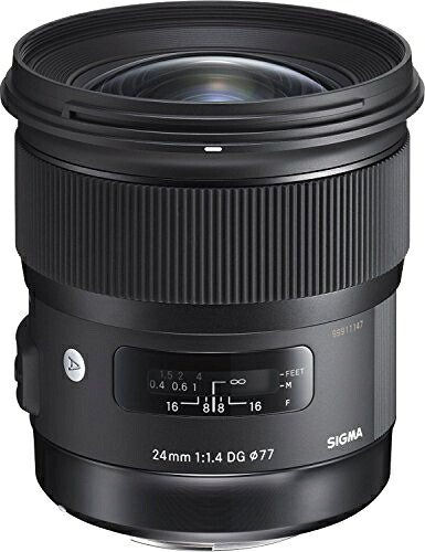 【中古】 シグマ(Sigma) SIGMA シグマ Canon EFマウント レンズ 24mm F1.4 DG HSM 単焦点 広角 フルサイズ Art 一眼レフ 専用