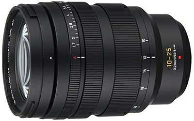 【中古】 パナソニック(Panasonic) 大口径標準ズームレンズ マイクロフォーサーズ用 ルミックス LEICA DG VARIO-SUMMILUX 10-25mm/F1.7 ASPH. ブラック H-X1025