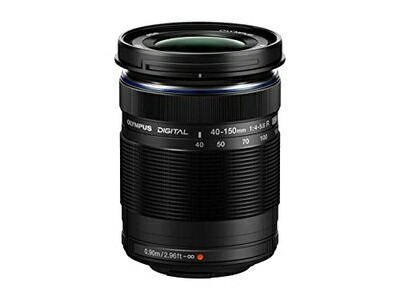 【中古】 Olympus M. 40-150mm F4.0-5.6 R Zoom Lens (Black) for Olympus and Panasonic Micro 4/3 Cameras