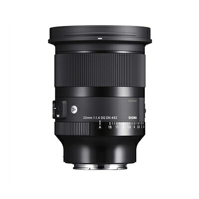 【中古】 シグマ(Sigma) SIGMA シグマ Sony Eマウント レンズ 20mm F1.4 DG DN 単焦点 広角 フルサイズ Artミラーレス専用｜ベアホームズ