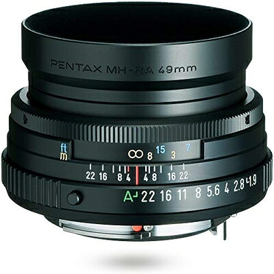 【中古】 smc PENTAX-FA 43mmF1.9 Limited ブラック 標準単焦点レンズ 【フルサイズ対応】【高品位リミテッドレンズ・アルミ削り出しボディ】【高精細な描写】【F1.9 大口径レンズ】【ペンタックス一眼Kシリーズはボディ内手振れ補正を搭載】 20180｜ベアホームズ