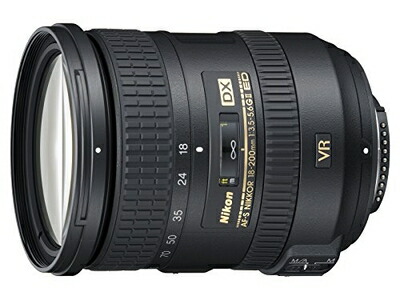 【中古】 Nikon 高倍率ズームレンズ AF-S DX NIKKOR 18-200mm f/3.5-5.6G ED VR II ニコンDXフォーマット専用
