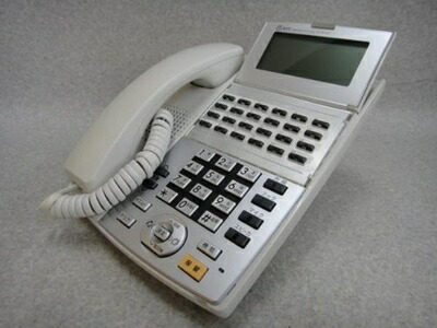 【中古】 NX-(24)BTEL-(1)(W) NTT NX 24ボタン標準バス電話機（白） [オフィス用品] ビジネスフォン [オフィス用品] [オフィス用品]