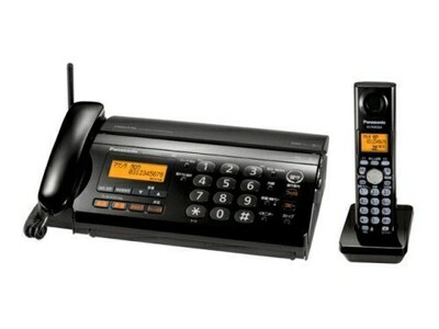 【中古】 パナソニック おたっくす デジタルコードレスFAX 子機1台付き ホワイト KX-PW308DL-W