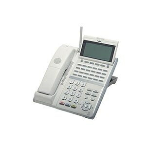 【中古】 日本電気（NEC） Aspire UX 24ボタンカールコードレスデジタル多役立つこと電話（白いこと） DTZ-24BT-3D(WH)電話機