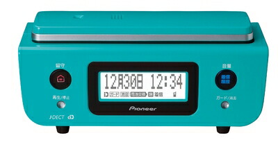 【中古】 パイオニア デジタルコードレス電話機 親機のみ 迷惑電話対策・留守番・ナンバーディスプレイ機能搭載 ターコイズブルー TF-FD31S-A
