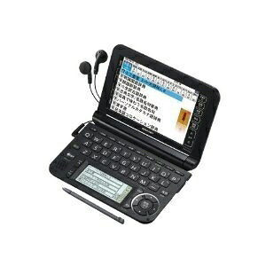 【中古】 シャープ カラー電子辞書Brain ブラック系 PW-A7300-B