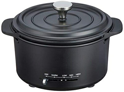 【中古】 [山善] 電気鍋 IH直火対応 グリル鍋 マットブラック EGD-D650(MB) 14,036円