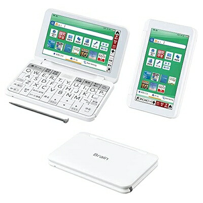 【中古】 シャープ 電子辞書 BRAIN 高校生モデル(6教科対応) PW-H2-W(ホワイト系) 202発売モデル