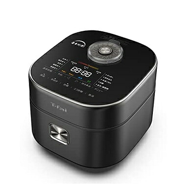 【中古】 ティファール 炊飯器 5.5合 遠赤外線 高火力IH お米の芯まで一気に直火炊き 粒立ち 球状釜「ザ・ライス」 ブラック RK8808JP|ベアホームズ