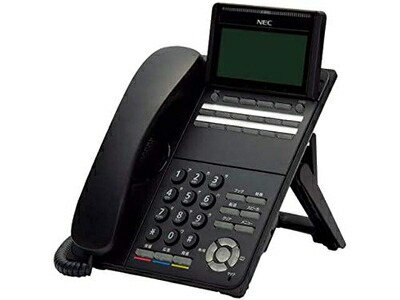 【中古】 NEC DTK-12D-1D(BK)TEL 12ボタンデジタル多機能電話機（BK）