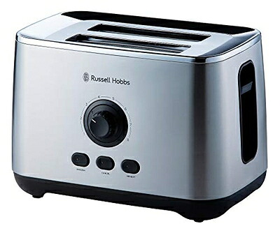 【中古】 大石アンドアソシエイツ ラッセルホブス トースター ターボトースター 食麺麭専用 2枚焼 ポップアップ式 しろがね色 7780JP