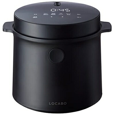 【中古】 LOCABO(ロカボ) 糖質カット炊飯器 LOCABO (ブラック)