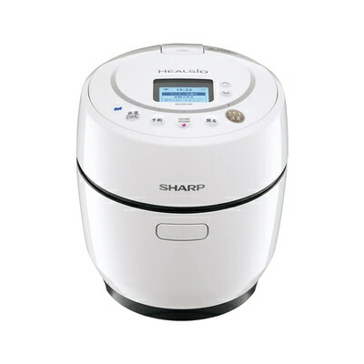【中古】 シャープ ヘルシオ ホットクック 電気調理鍋 無水鍋 1.0L 1-2人用 ホワイト KN-HW10G-W