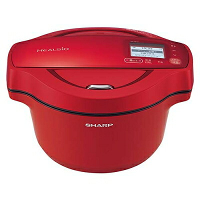 【中古】 シャープ 水なし自動調理鍋 1.6L レッド系SHARP ヘルシオホットクック KN-HW16F-R 20,394円