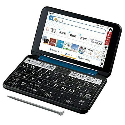 【中古】 シャープ PW-S1-K カラー電子辞書 Brain 英語強化 高校生モデル ネイビー系｜ベアホームズ