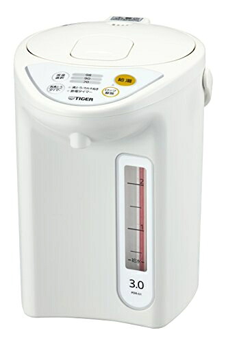【中古】 タイガー 魔法瓶 マイコン 電気 ポット 3L ホワイト PDR-G301-W Tiger|ベアホームズ
