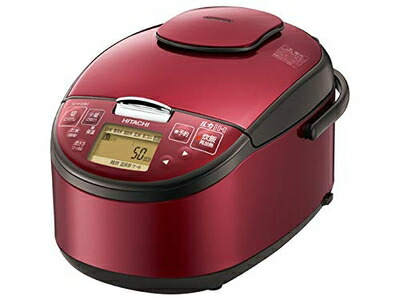 【中古】 日立製作所 圧力IH炊飯器5.5合 RZ-H10BJ R