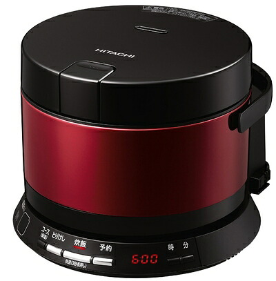 【中古】 日立 炊飯器 2合 IH式 おひつ御膳 コンパクト&シンプル 打込鉄釜 RZ-WS2M R｜ベアホームズ