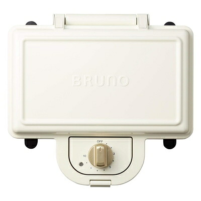 【中古】 [ブルーノ] ホットサンドメーカー ダブル BOE044 【7760446】ホワイト -