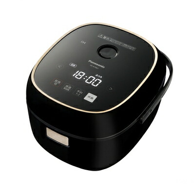 【中古】 パナソニック 炊飯器 3.5合 IH式 ブラック SR-KT067-K