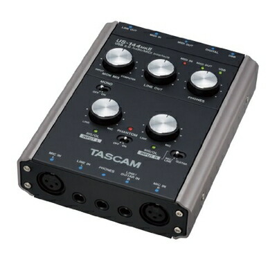 【中古】 TASCAM オーディオインターフェース US-144MK2