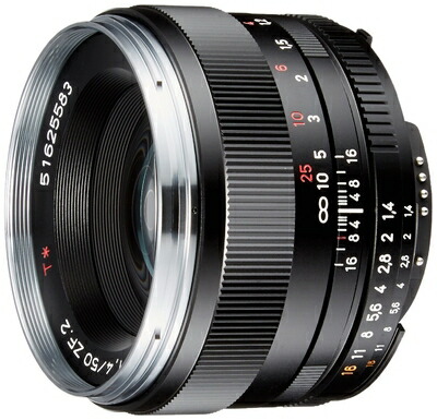 【中古】 Carl Zeiss 単焦点レンズ PLANART1.4/50BKZF2N ブラック 822924｜ベアホームズ
