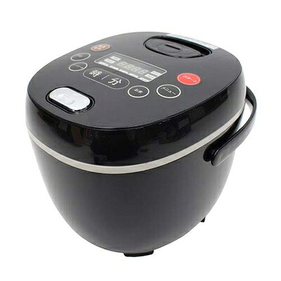 【中古】 ヒロ・コーポレーション マイコン式炊飯器 4合炊き HR-05BK｜ベアホームズ