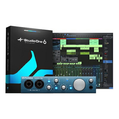 【中古】 PreSonus AudioBox iTwo USB/iPadオーディオ・インターフェース 24Bit 96kHz 2入力/2出力 Studio One Artistバンドル|ベアホームズ