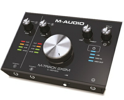 【中古】 M-Audio 24bit/192kHz USB オーディオMIDIインターフェイス M-Track 2X2M