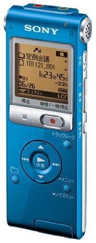【中古】 SONY ステレオICレコーダー 2GB UX512 ブルー ICD-UX512/L