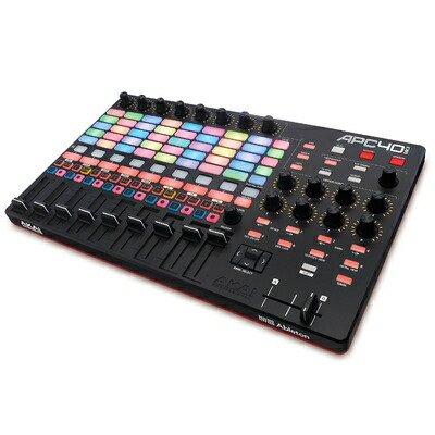 【中古】 Akai Professional USB MIDIコントローラー Ableton Live Lite付属 APC 40 MKII
