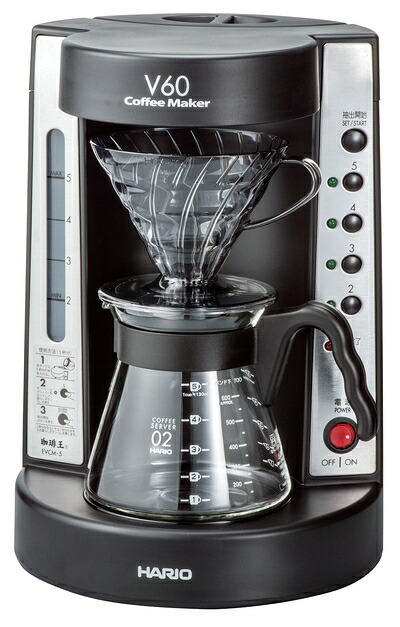 【中古】 ハリオ 珈琲王 コーヒーメーカー V60 透明ブラック EVCM-5TB 13,238円
