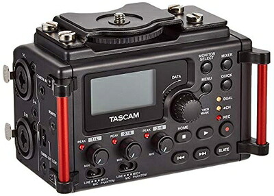 【中古】 TASCAM(タスカム) DR-60DMKII DSLR用 リニアPCMレコーダー/ミキサー 4トラック デジタル一眼レフカメラ用 ミラーレス 動画撮影 Youtube Vlog 収録用｜ベアホームズ