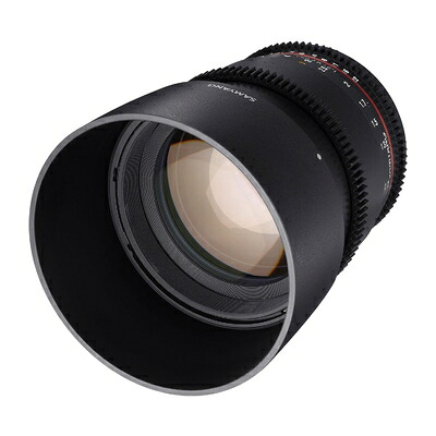 【中古】 SAMYANG 85mm T1.5 VDSLR AS IF UMC II キヤノンEF用 フルサイズ対応