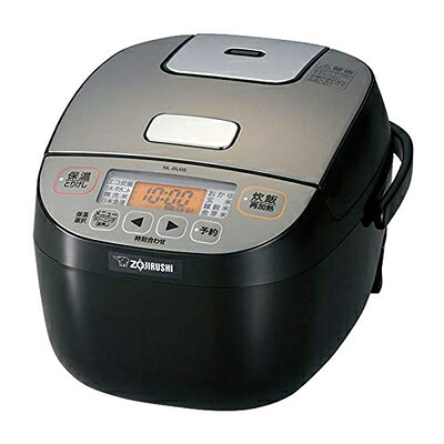 【中古】 象印 マイコン炊飯ジャー(3合炊き) ブラックZOJIRUSHI 極め炊き NL-BU05-BA｜ベアホームズ