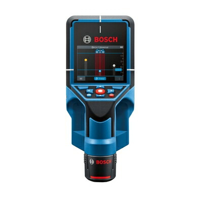 【中古】 Bosch Professional(ボッシュ) 混凝土さがし当てる機（2.0Ah乾電池1個・申し受ける器・容れもの付き添い人） D-TECT200JPS 【定め事品】