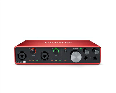【中古】 Focusrite Scarlett 8i6 3rd Gen オーディオインターフェイス｜ベアホームズ