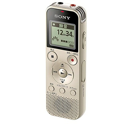 【中古】 ソニー ICレコーダー 4GB リニアPCM録音対応 FMラジオチューナー内蔵 ゴールド ICD-PX470F N usb|ベアホームズ