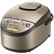 【中古】 HITACHI IH炊飯器 5.5合 ライトブラウン RZ-ＴＤ１０ＫＳＪ-Ｔ