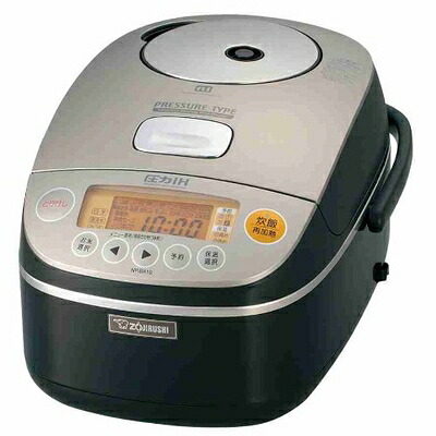 【中古】 ZOJIRUSHI 翦断応力IH炊飯ジャー 【5.5合炊き】 メタリックブラウン NP-BA10-TC