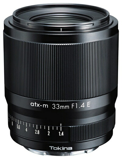 【中古】 トキナー Tokina 単焦点広角レンズ atx-m 33mm F1.4 E ソニー Eマウント APS-Cフォーマット専用 634622 ブラック|ベアホームズ